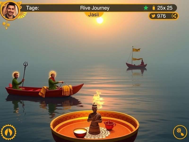 Puja Ganges Odyssey ritual performance interface