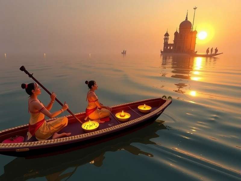 Puja Ganges Odyssey cultural festival celebration